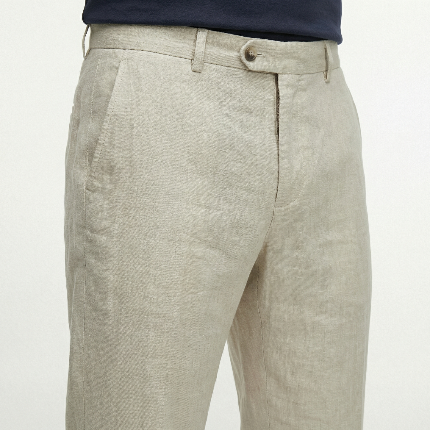 Luksusowe lniane spodnie męskie | Lekkość i komfort w stylu smart-casual