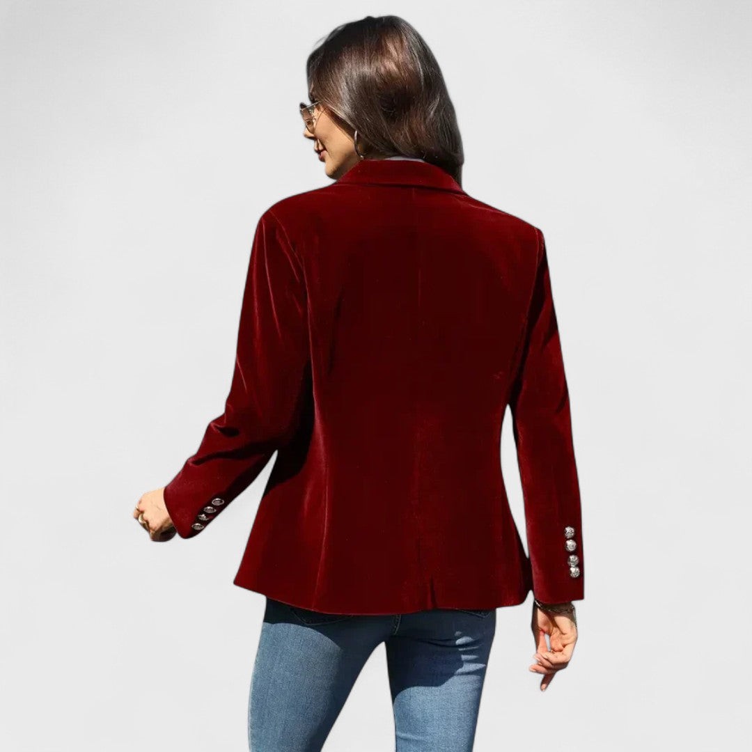 Kamila | Blazer met enkele rij knopen