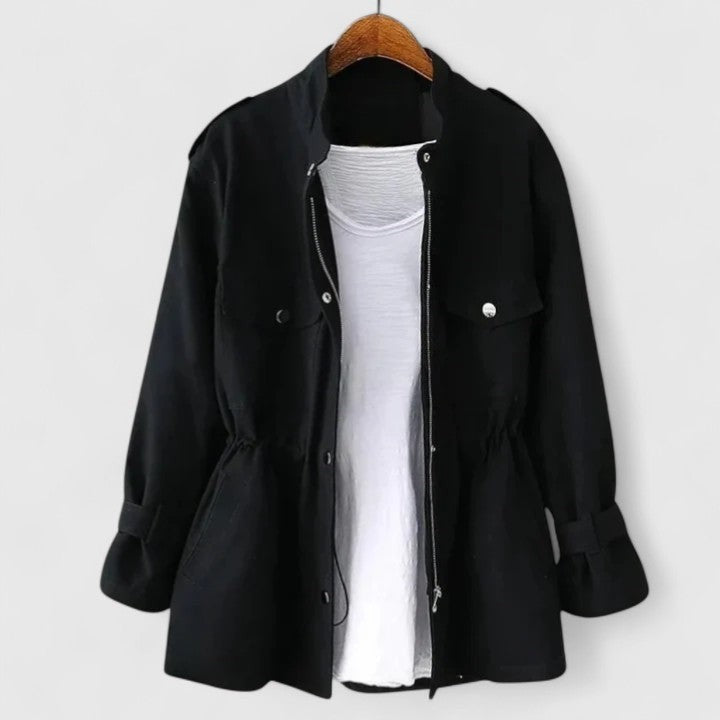 Lucyna | Fieldjacket met verstelbare taille