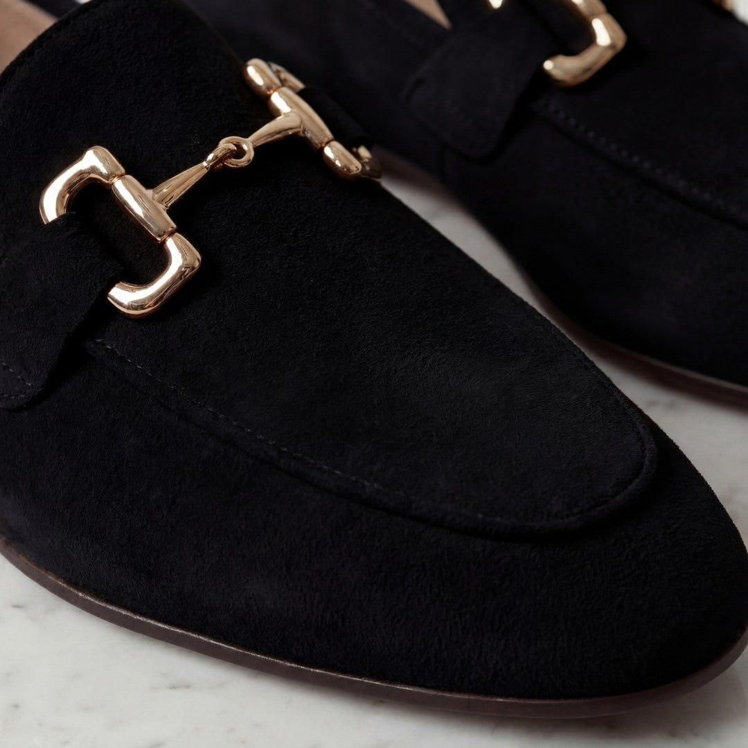 Paweł | Loafersy z klamrą horsebit
