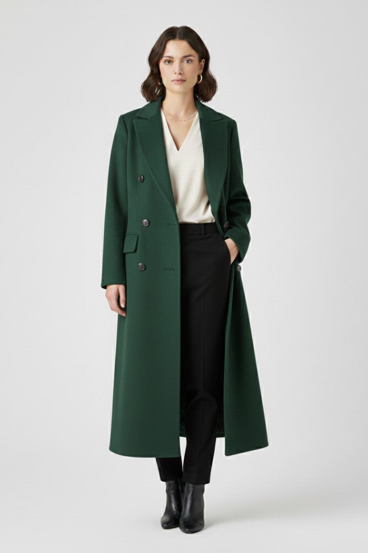 Weronika | Trenchcoat met brede kraag
