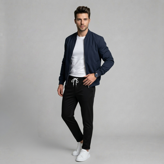 Borys - Wygodne męskie spodnie stretch