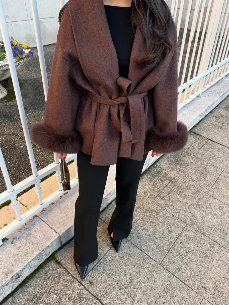 Aleksandra | Damski Płaszcz Elegancki 8