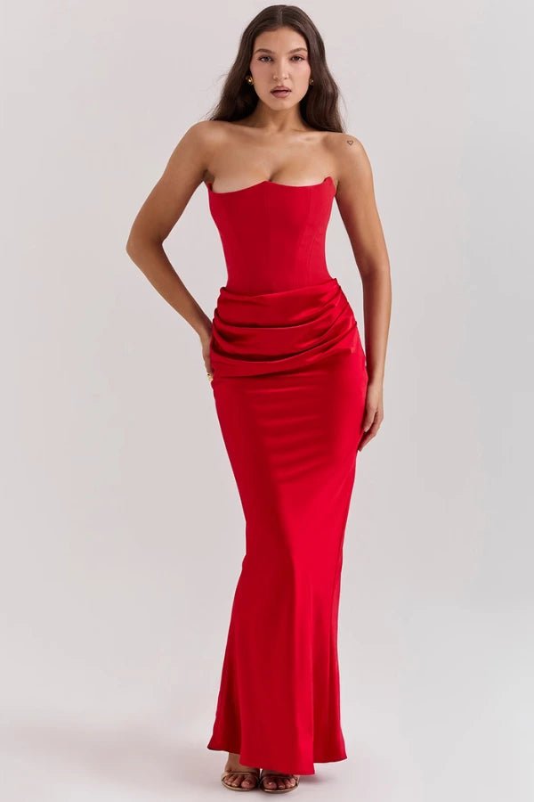 Maja | Sukienka Gorsetowa Bez Ramiączek na Wesele 10