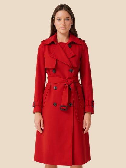 Alicja | Dubbele rij trenchcoat