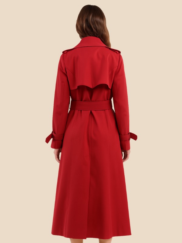 Alicja | Dubbele rij trenchcoat