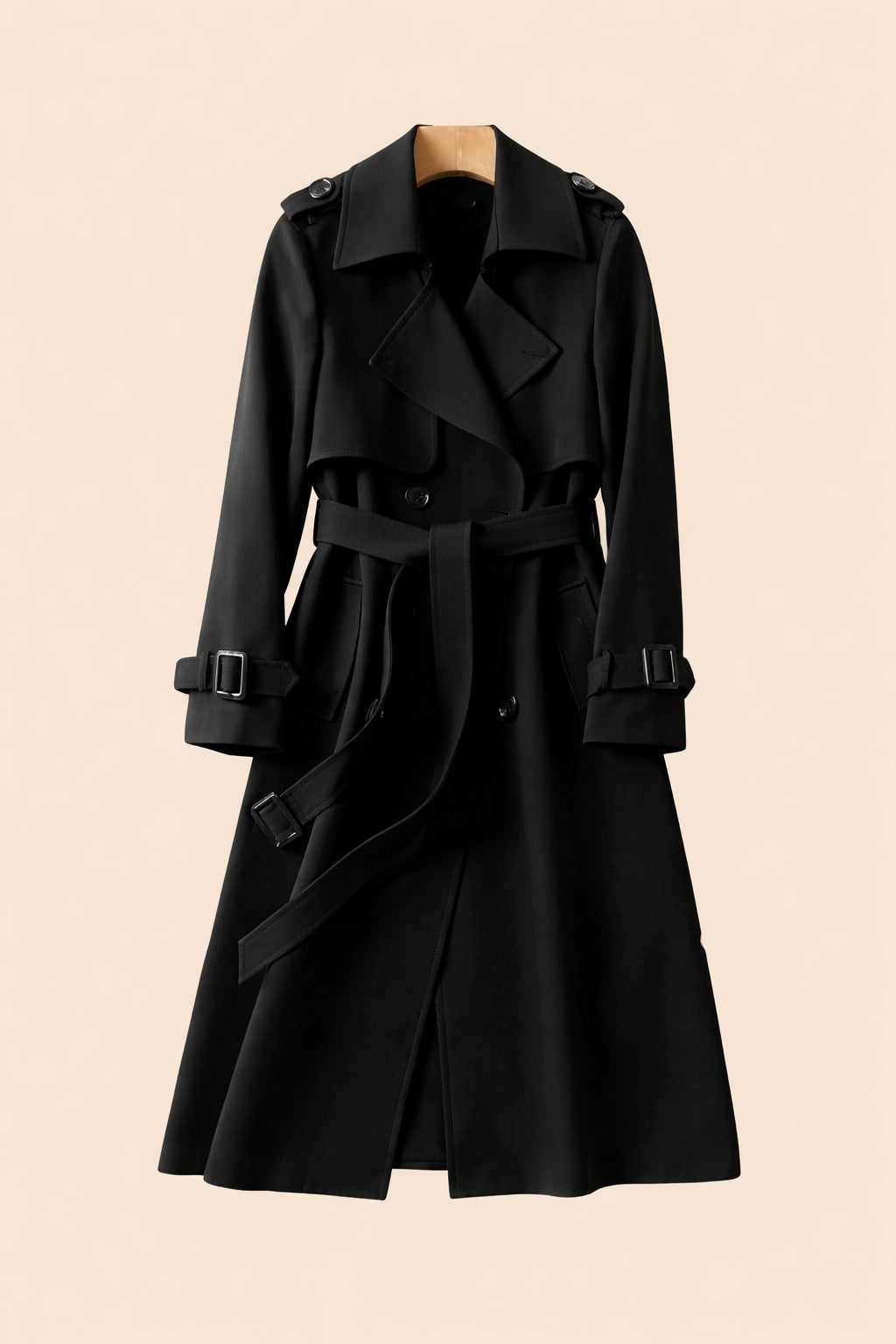 Alicja | Dubbele rij trenchcoat