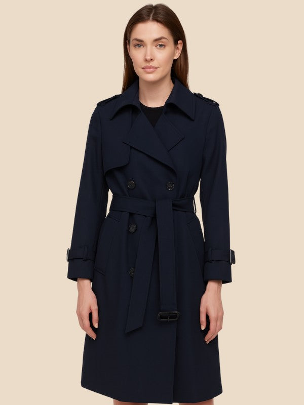 Alicja | Dubbele rij trenchcoat