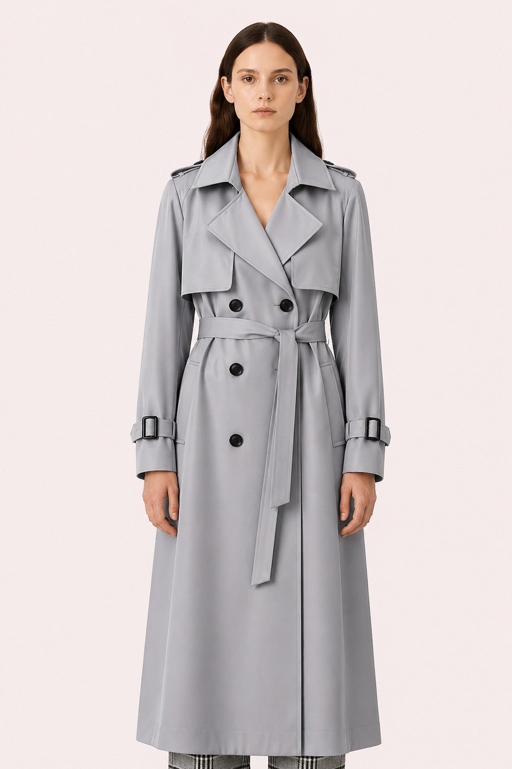 Alicja | Dubbele rij trenchcoat