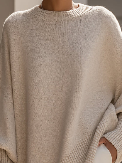 Alina | Oversizowy pullover z wełny