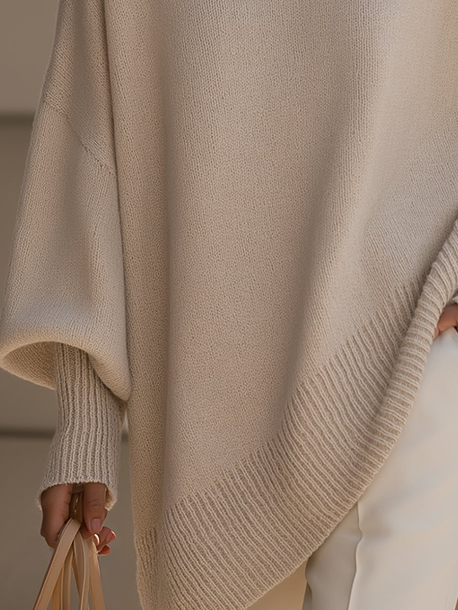 Alina | Oversizowy pullover z wełny