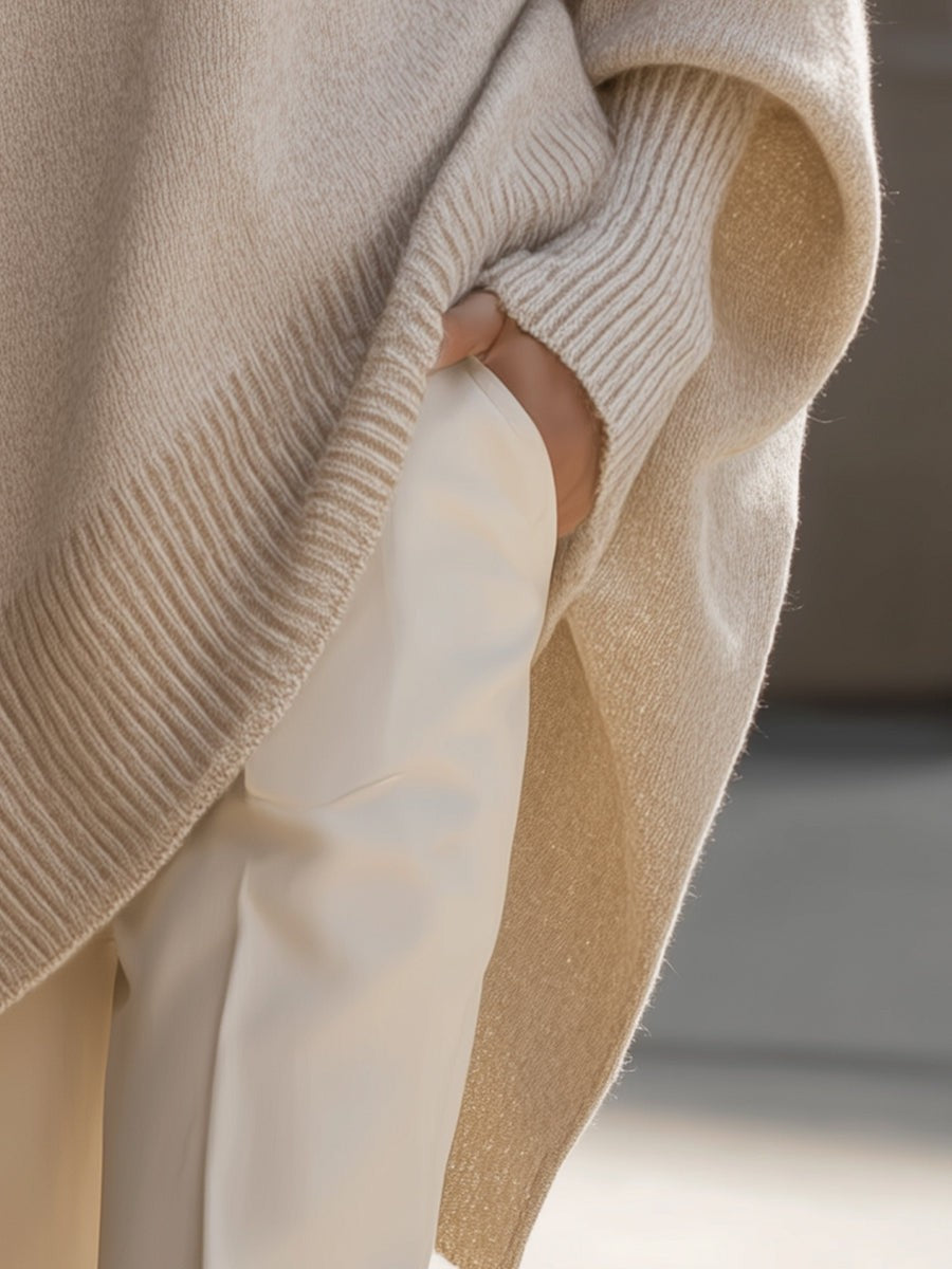Alina | Oversizowy pullover z wełny