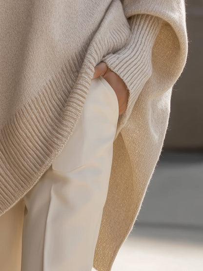 Alina | Oversizowy pullover z wełny