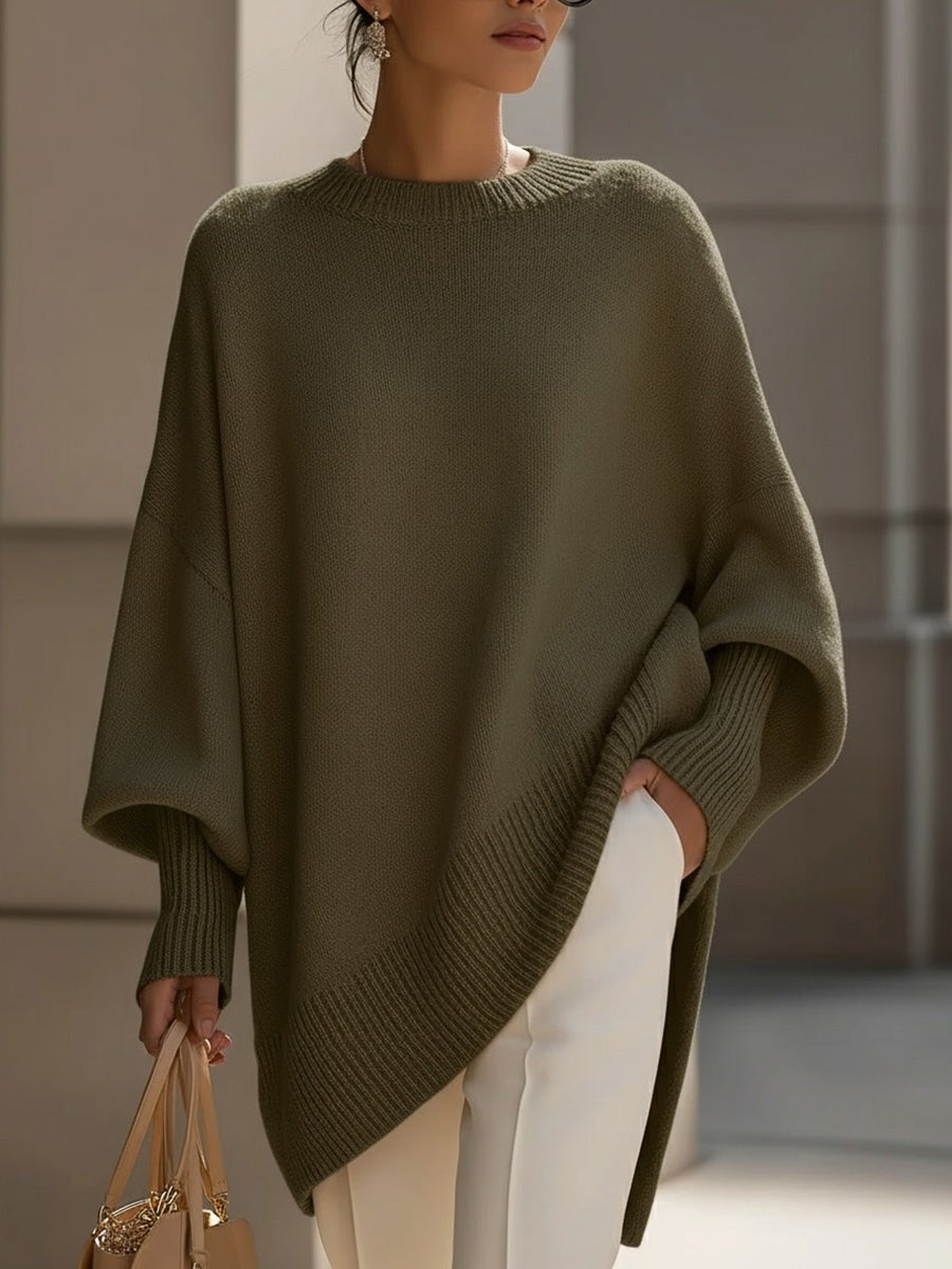 Alina | Oversizowy pullover z wełny