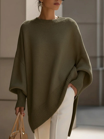 Alina | Oversizowy pullover z wełny
