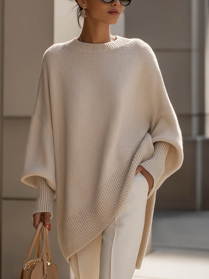Alina | Oversizowy pullover z wełny