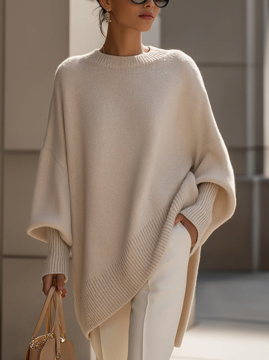 Alina | Oversizowy pullover z wełny