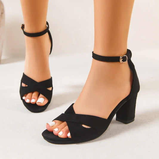 Ania | Elegante pumps met blokhak