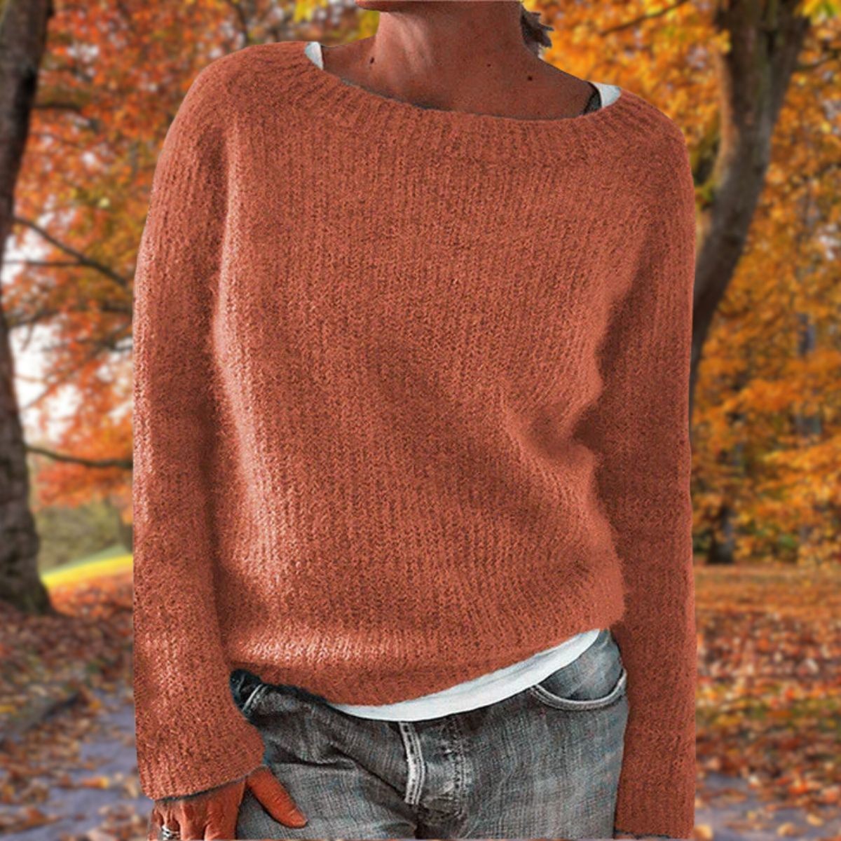 Ania | Sweter z wełny merino