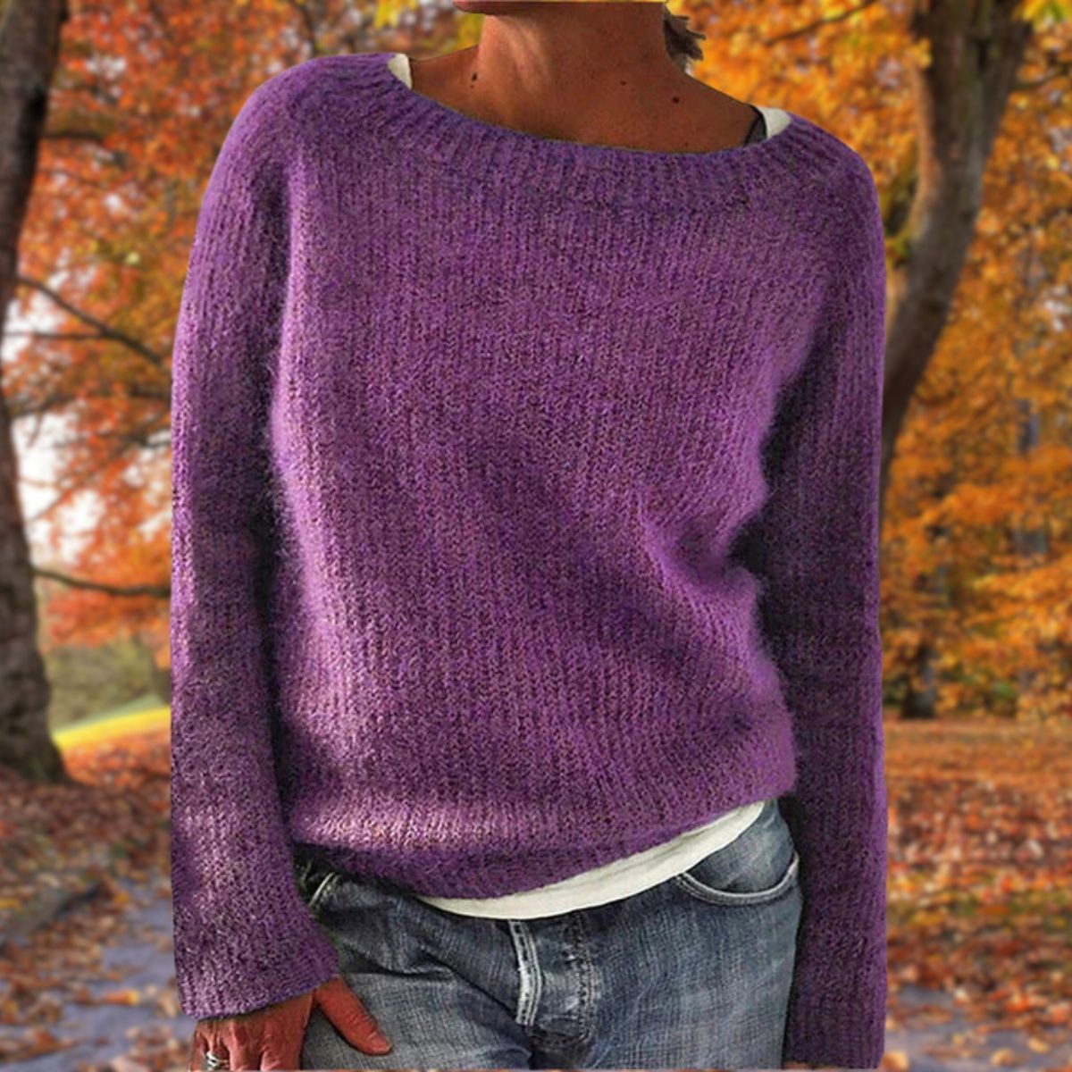 Ania | Sweter z wełny merino