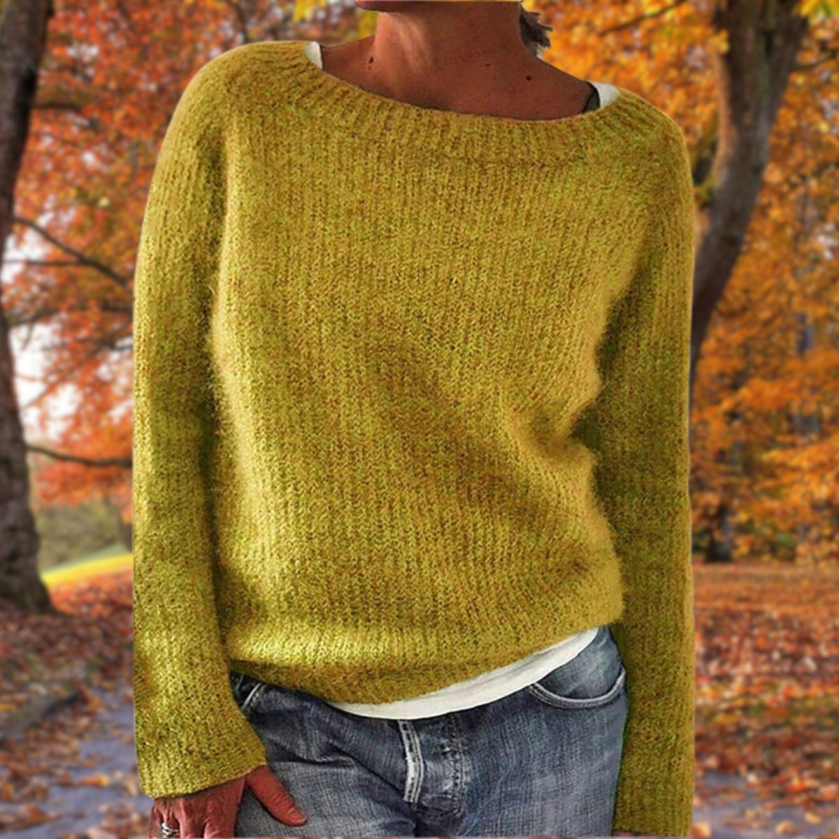 Ania | Sweter z wełny merino