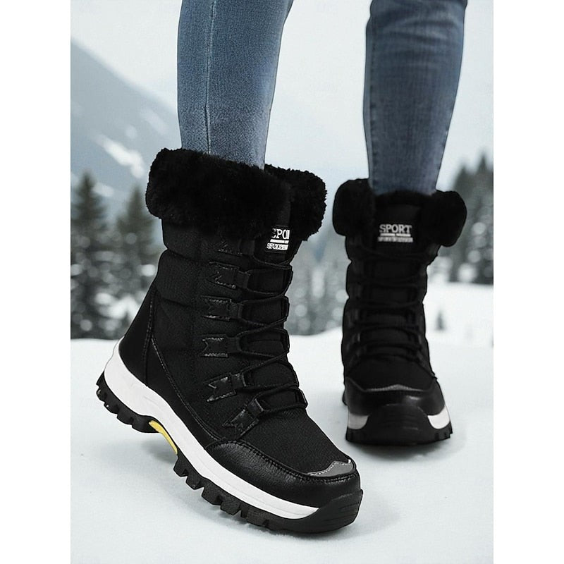 Hania | Zimowe buty sznurowane