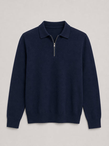 Kacper | Poloshirt met rits