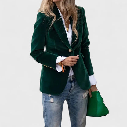 Kamila | Blazer met enkele rij knopen