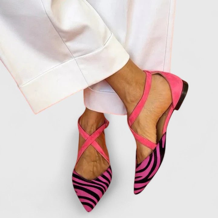 Konstancja | Ballerina's met print
