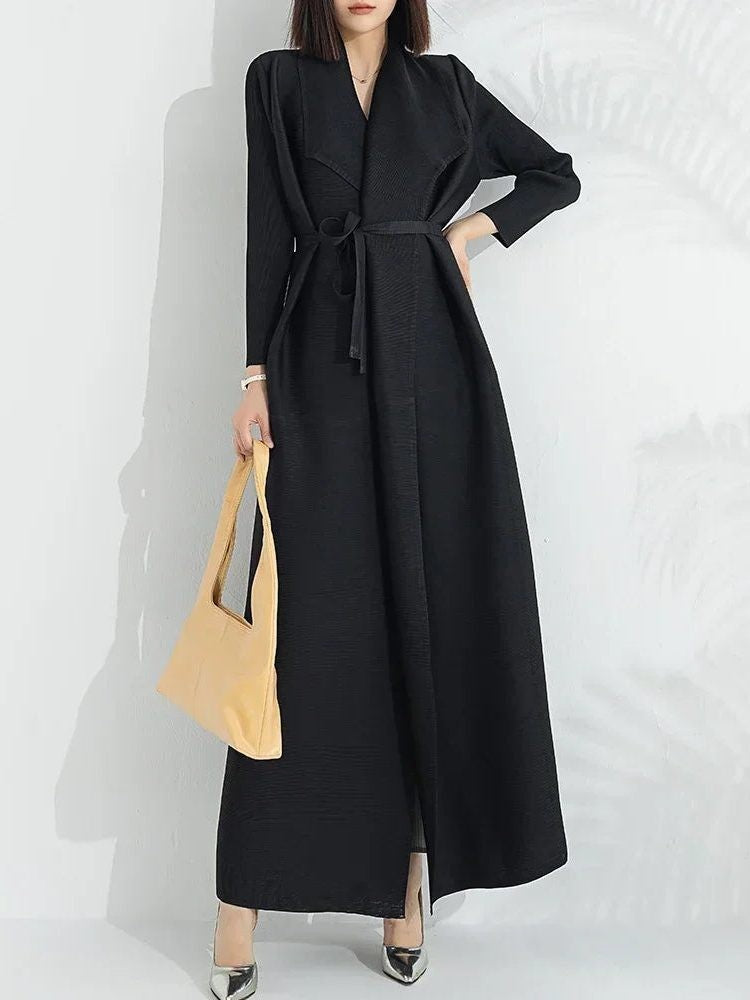 Lidia | Maxi-wikkeljurk met ceintuur
