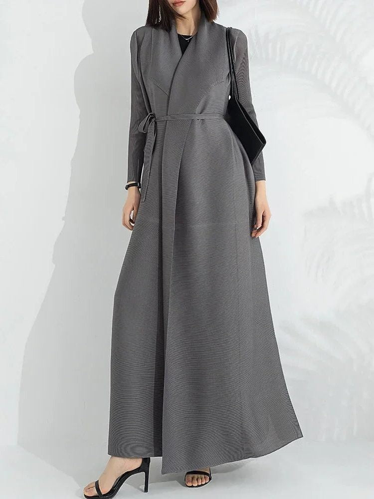 Lidia | Maxi-wikkeljurk met ceintuur