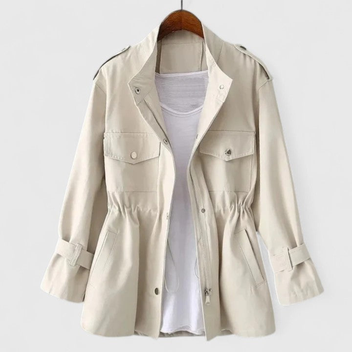 Lucyna | Fieldjacket met verstelbare taille