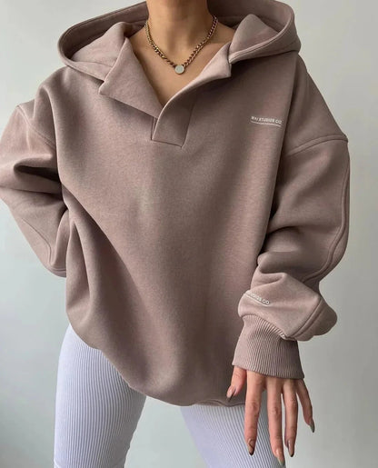 Luiza | Bluza z otwartym dekoltem V