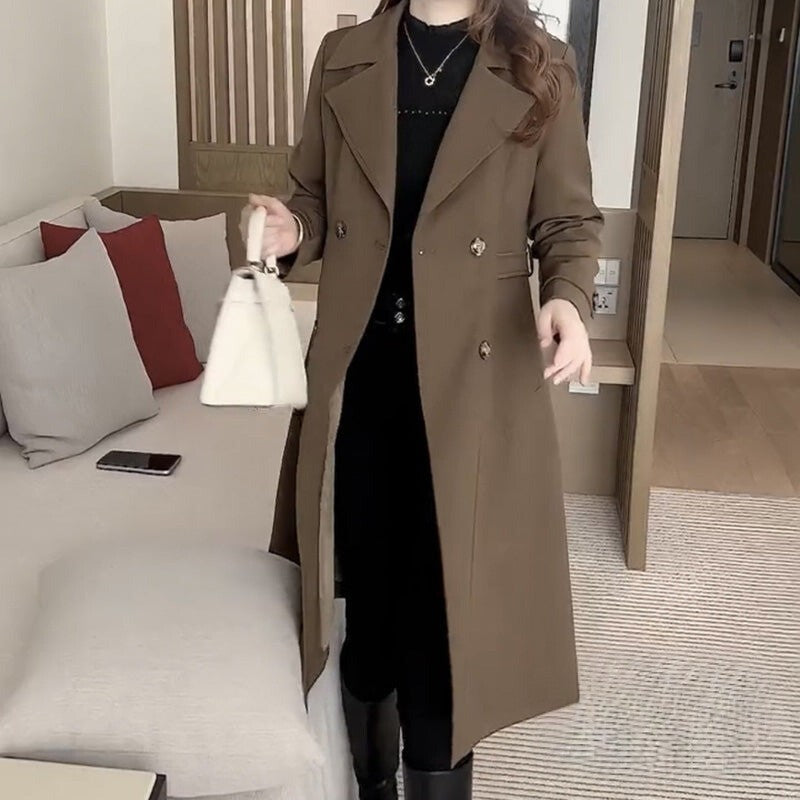 Natalia | Elegancki płaszcz trencz