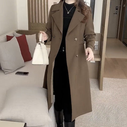 Natalia | Elegancki płaszcz trencz