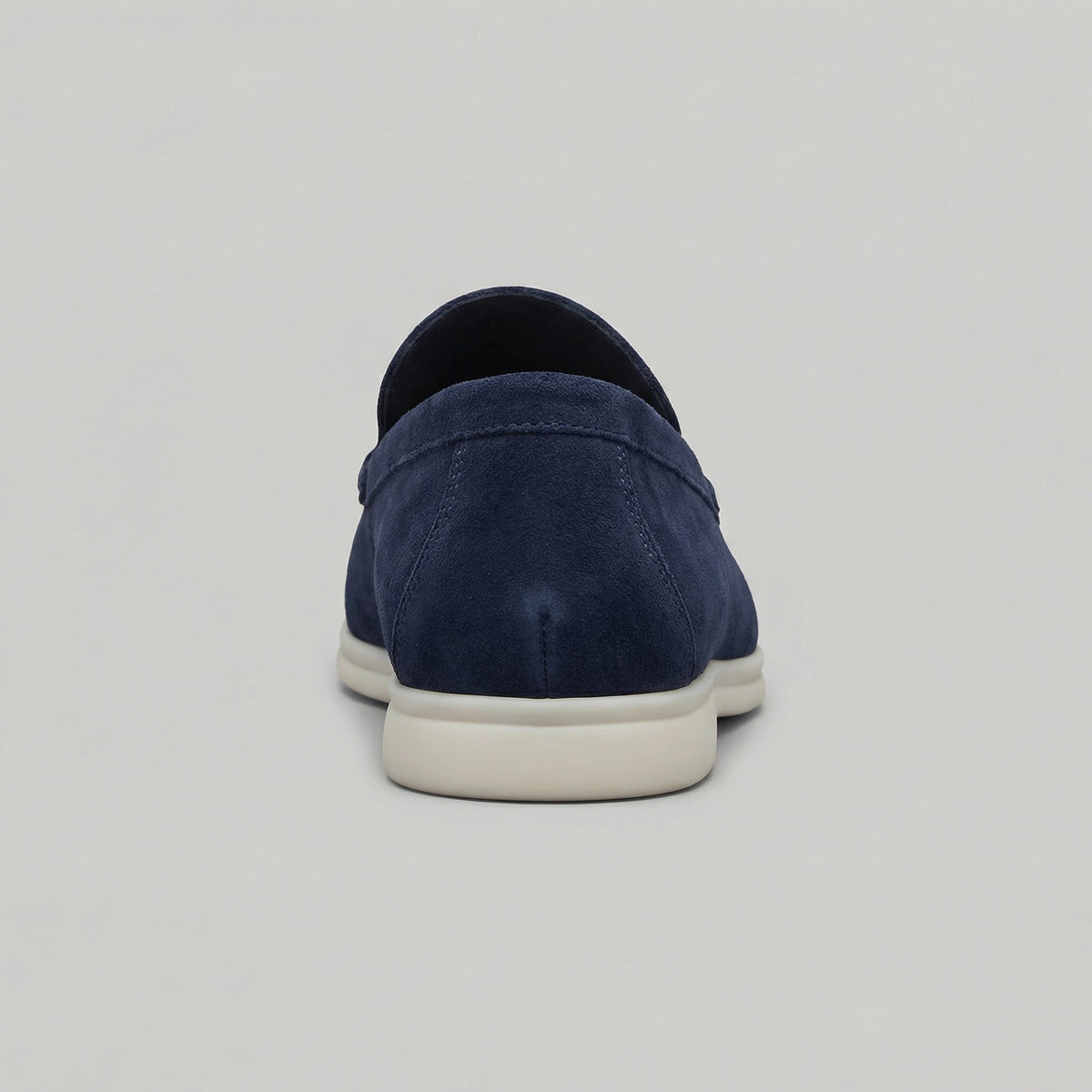Patrycja | Loafersy ze skóry zamszowej
