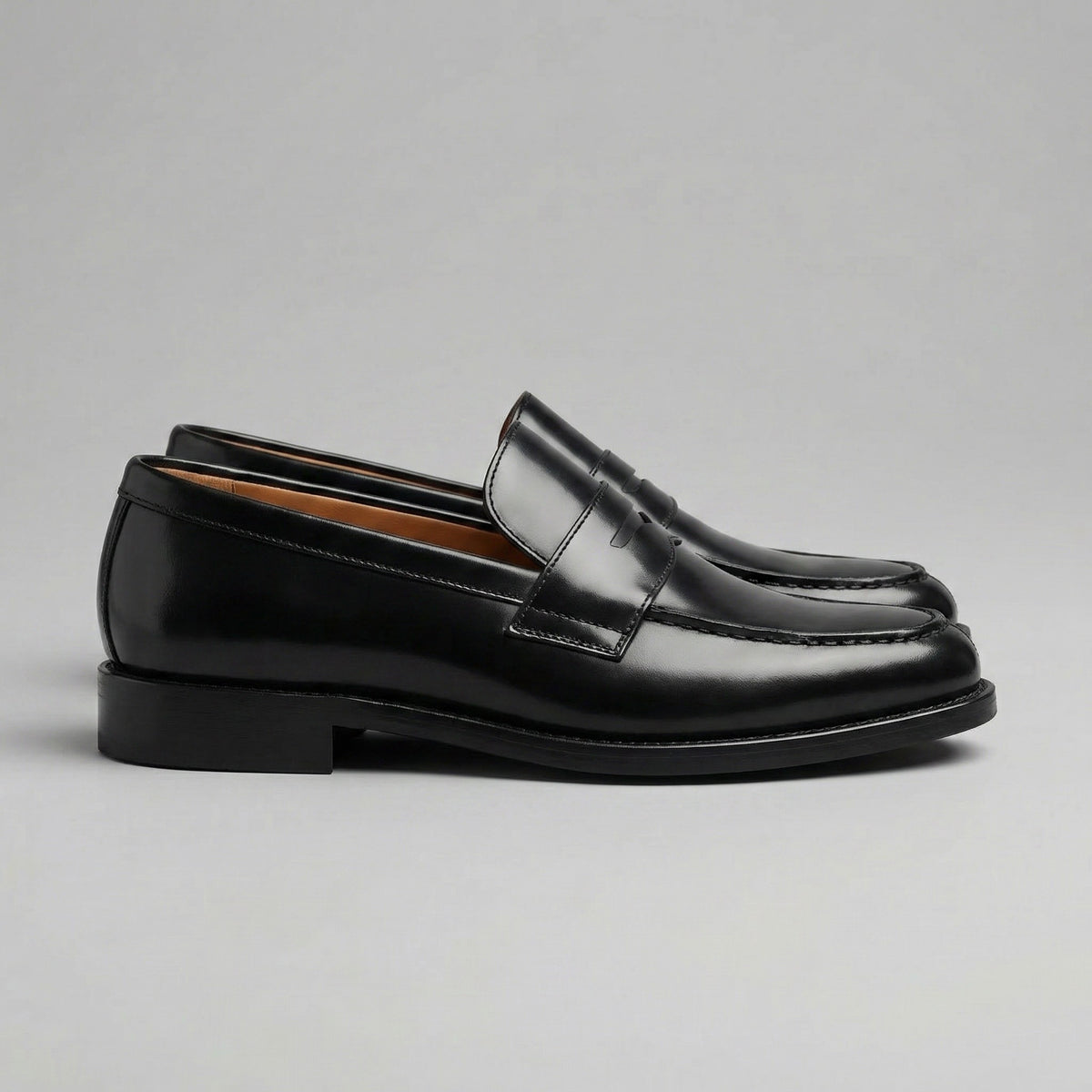 Patryk | Loafersy z elastyczną wstawką
