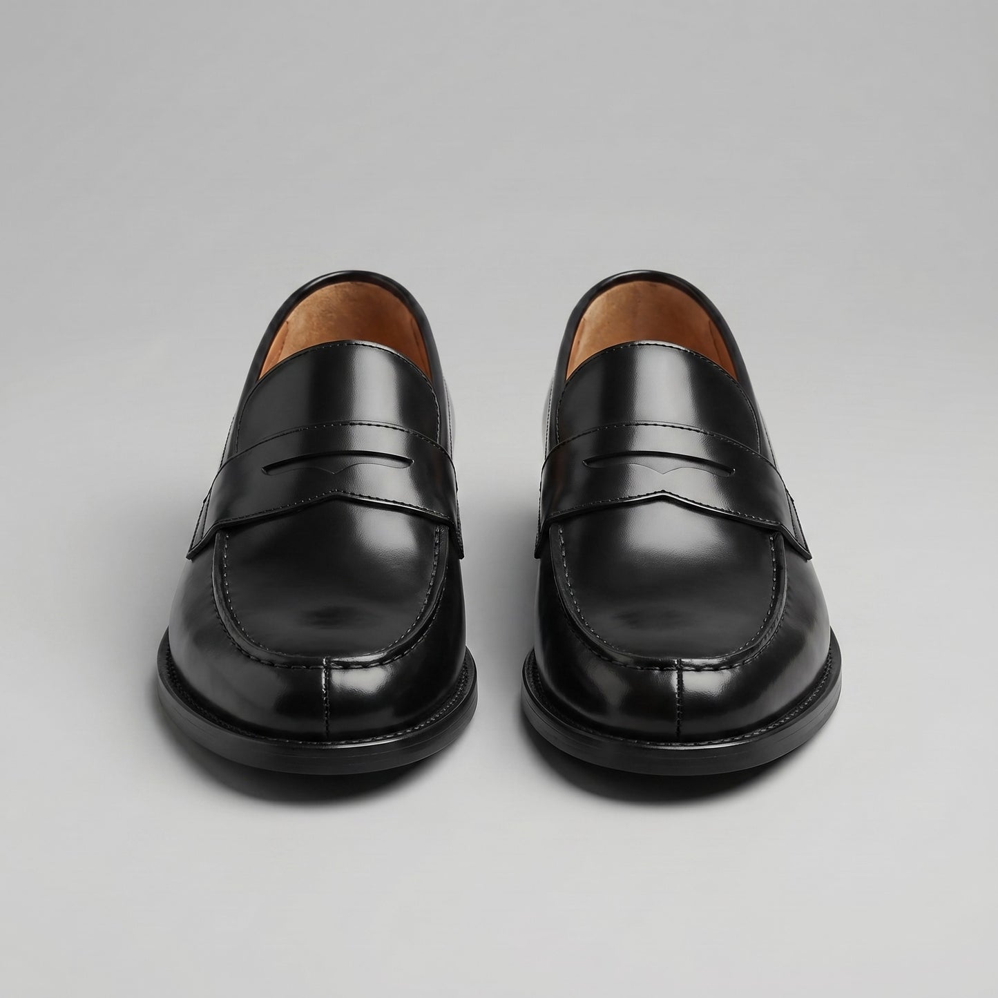 Patryk | Loafersy z elastyczną wstawką