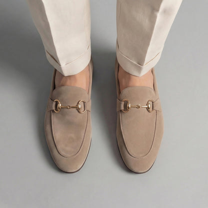 Paweł | Loafersy z klamrą horsebit