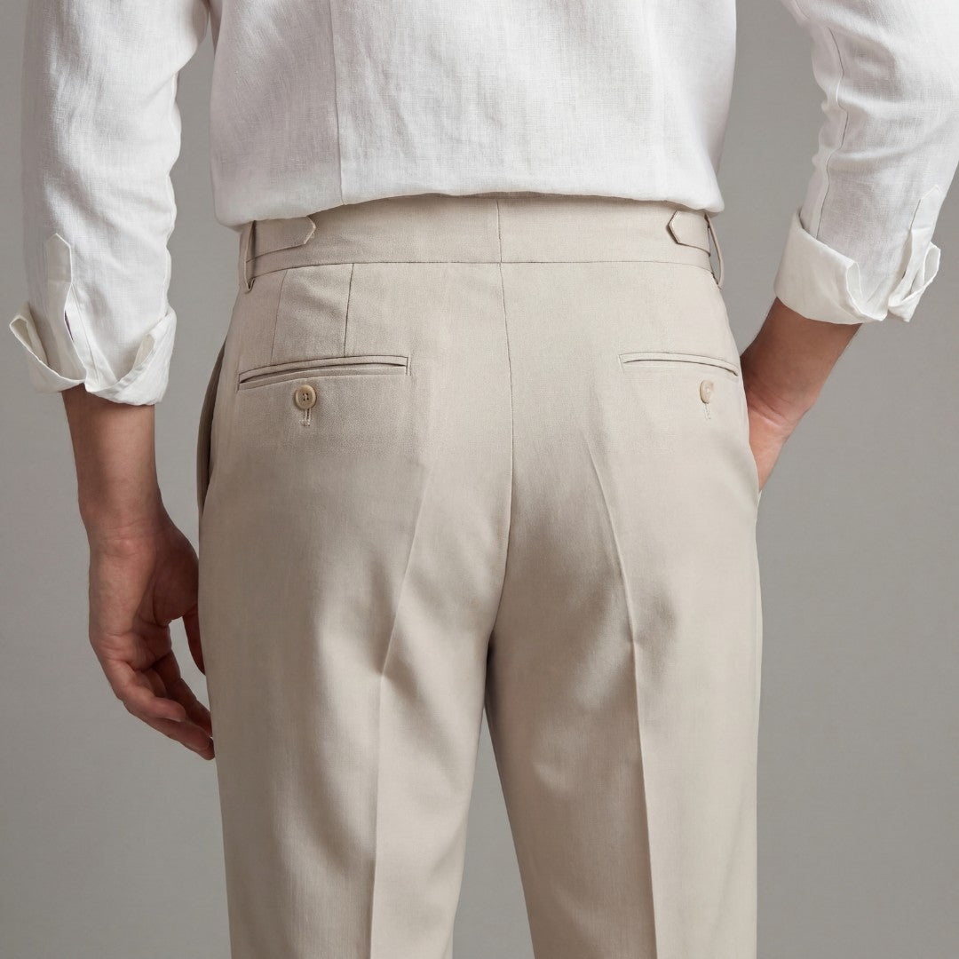Paweł | Broek met één scherpe plooi