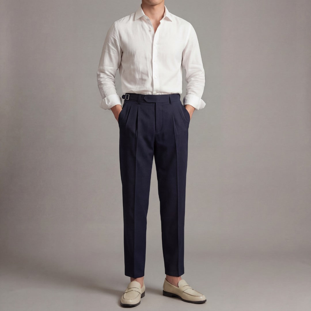 Paweł | Broek met één scherpe plooi