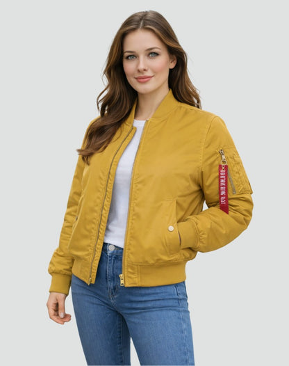 Sylvia | Rozluźniona kurtka bomberka