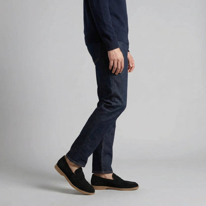 Tomek | Mokasyny z zamszu penny loafers