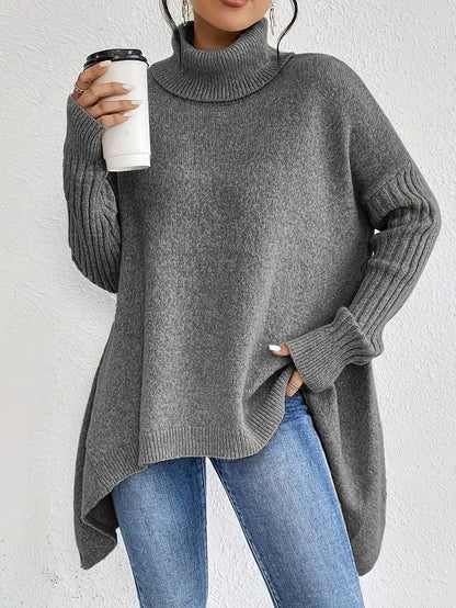 Vera | Oversizowy sweter z golfem