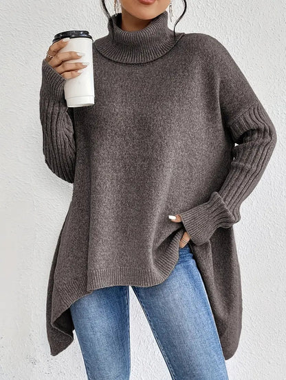 Vera | Oversizowy sweter z golfem