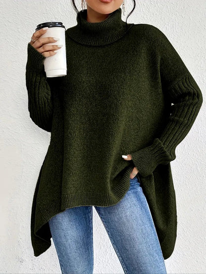 Vera | Oversizowy sweter z golfem