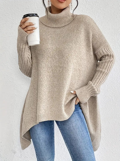 Vera | Oversizowy sweter z golfem
