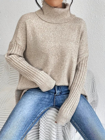 Vera | Oversizowy sweter z golfem