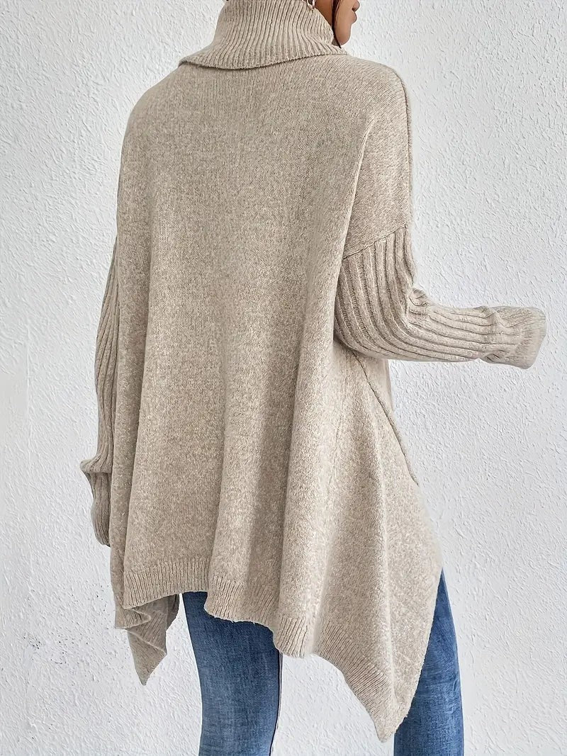 Vera | Oversizowy sweter z golfem