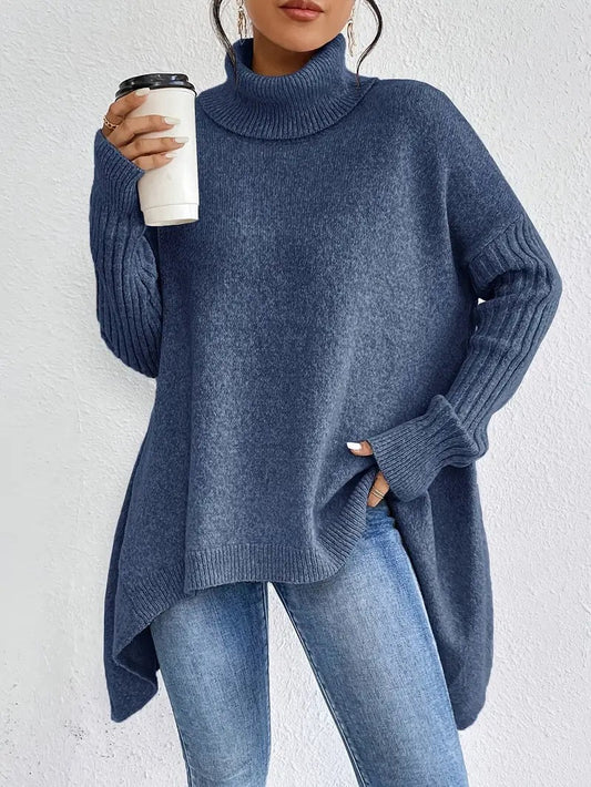 Vera | Oversizowy sweter z golfem